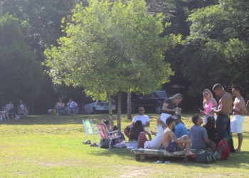 Gente de todos os cantos do RS aproveitando o domingo de sol no parque Fotos: Lilian Moraes