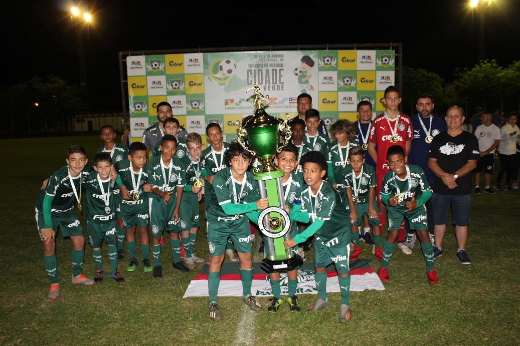 Palmeiras, campeão sub-11 Foto: Diego Land