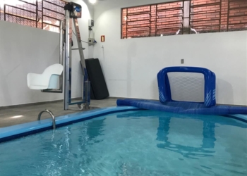 Equipamento auxiliará nos atendimentos de fisioterapia aquática
Foto: Lilian Moraes