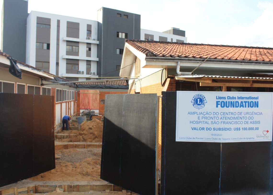Estrutura do centro de urgência e pronto atendimento da casa de saúde será totalmente remodelada Fotos: Lilian Moraes
