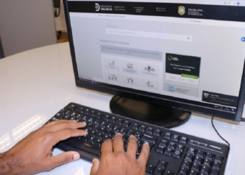 Site permite registro de praticamente todos os tipos de fatos criminais - Foto: Divulgação/Polícia Civil