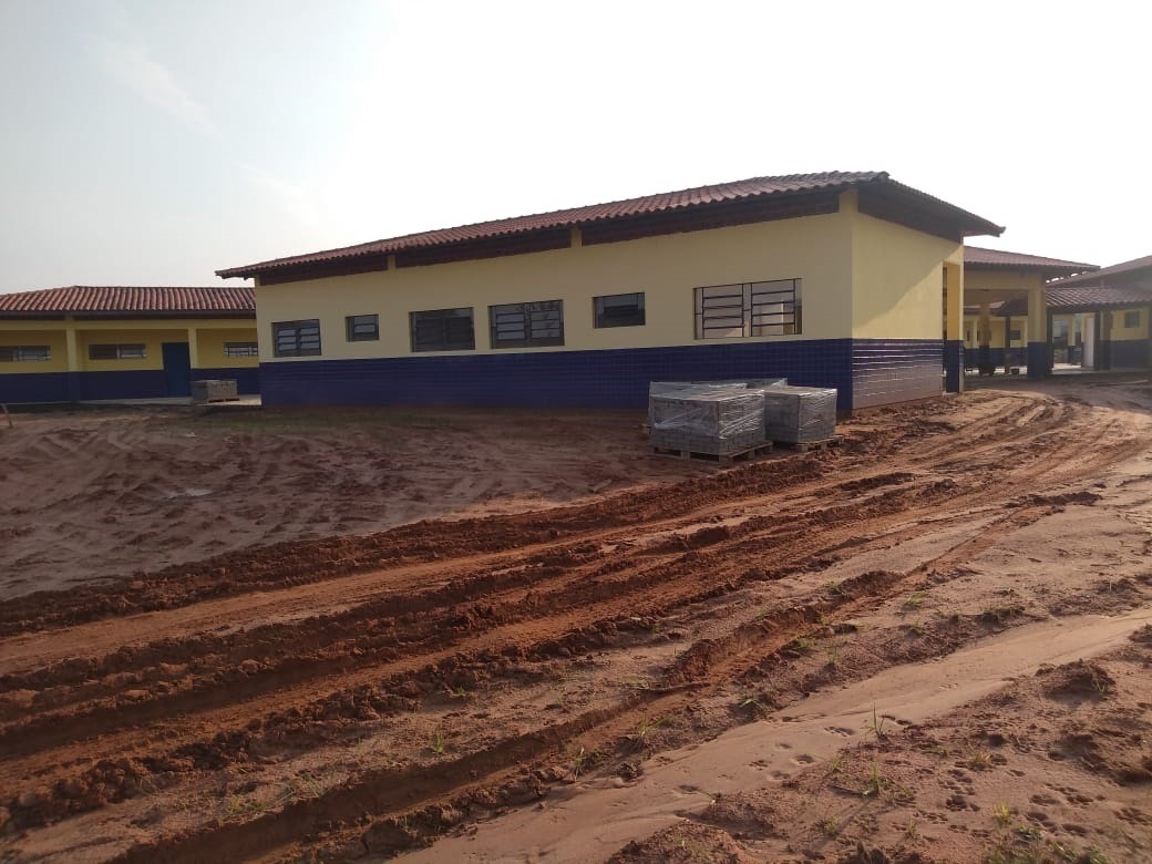 Escola de ensino fundamental terá capacidade para atender 180 alunos por turno
Foto: Fabio Machado