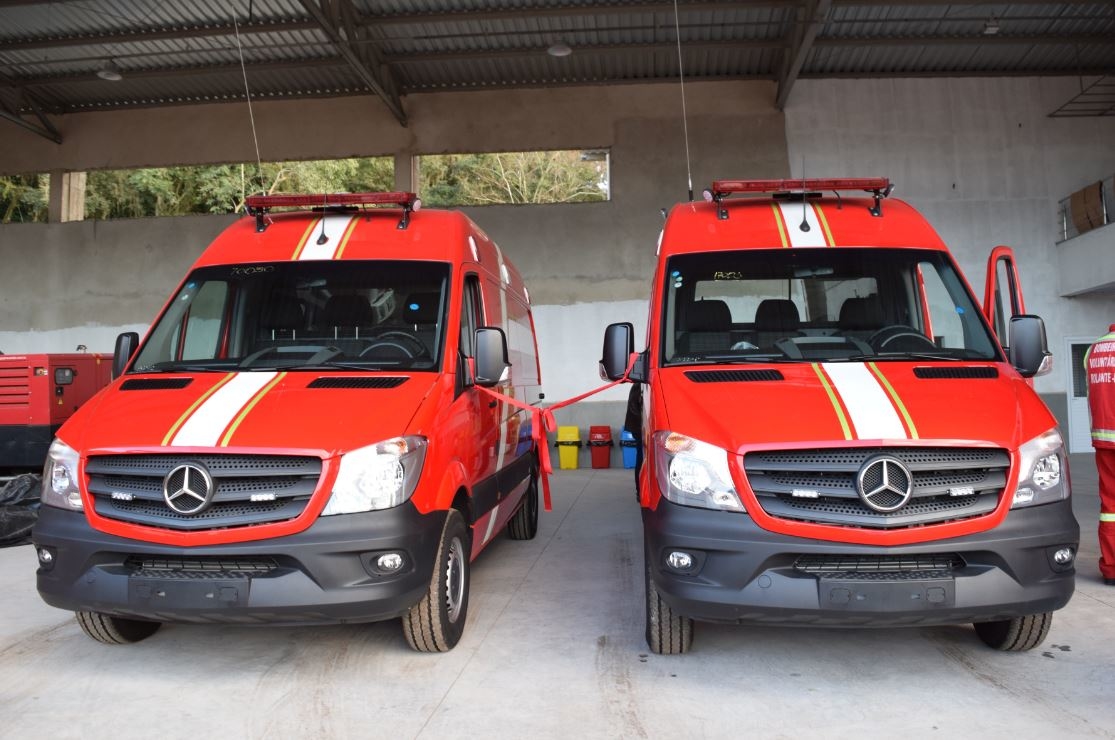 Outros dois veículos foram entregues há cerca de um ano. Foto: Divulgação/PMR