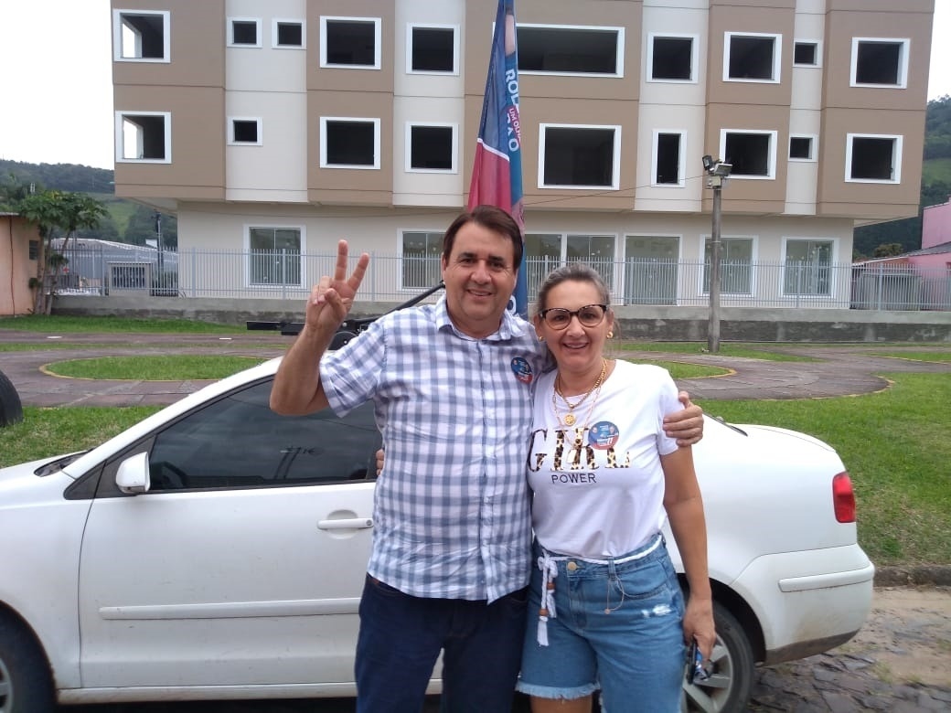 Pedro Rippel e sua esposa, Alzira Rippel.
Foto: Fabio Machado