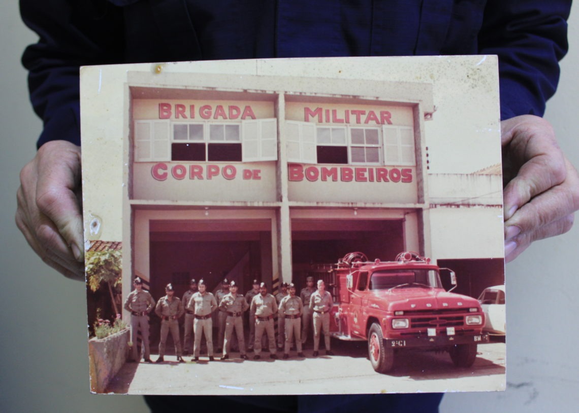 Primeiro prédio dos bombeiros inaugurado na cidade Foto: Lilian Moraes