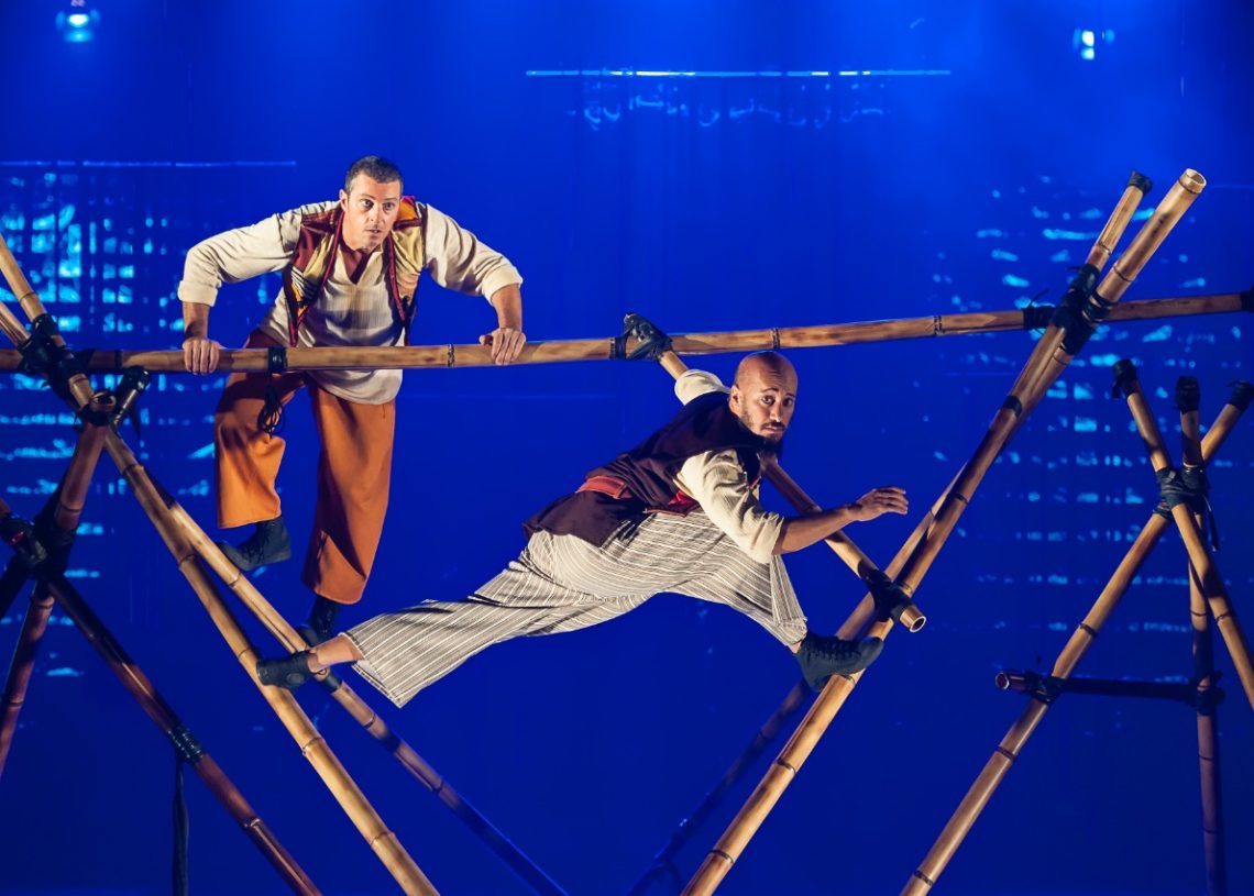 Espetáculo Simbad, o Navegante, do
Circo Mínimo, venceu categoria infantil em 2020
Foto: Paulo Barbuto / Divulgação