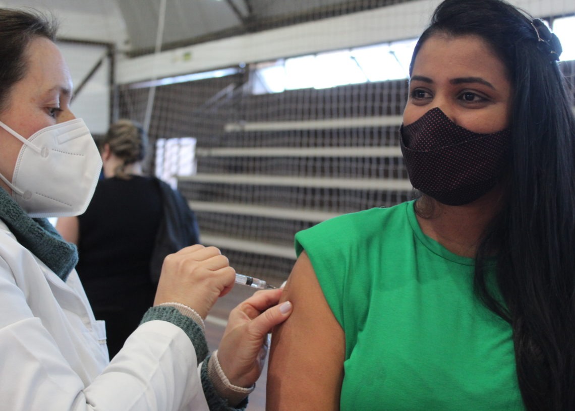 Em Igrejinha, vacinação está acontecendo para o público de 30+ Foto: Lilian Moraes