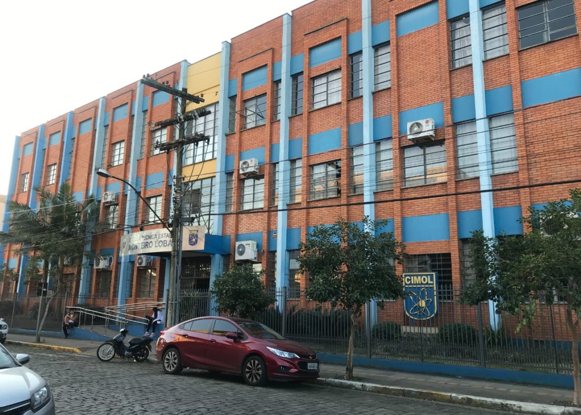 Escola Técnica Estadual Moneiro Lobato.
Foto: Matheus de Oliveira