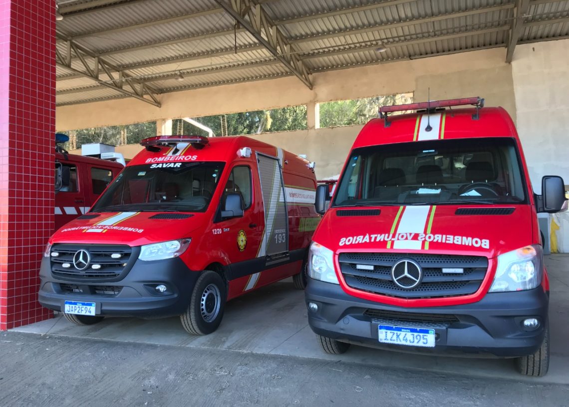 Ambulâncias trabalham com sistema integrado.
Foto: Matheus de Oliveira