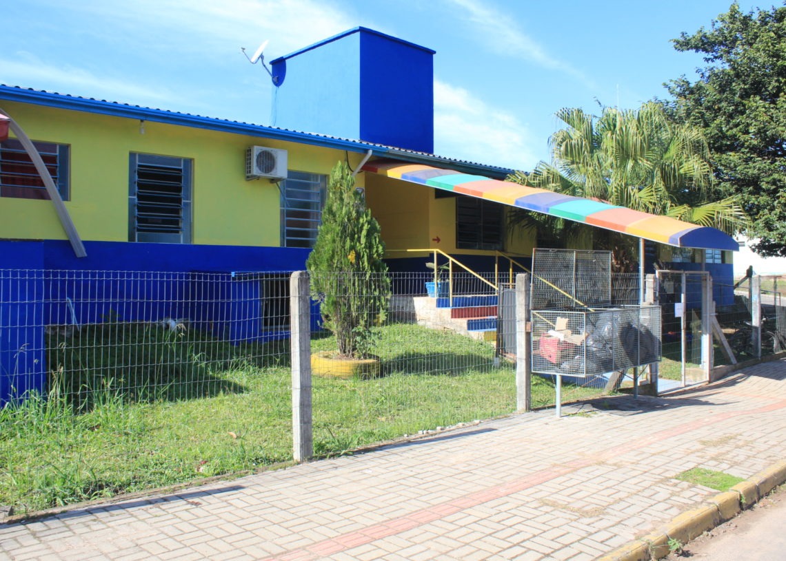 EMEI Arco-Íris recebeu três novas salas neste anos para ampliar atendimento às crianças.
Foto: Matheus de Oliveira