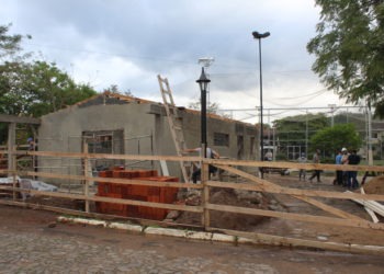 Construção está em sua fase final
Foto: Lilian Moraes