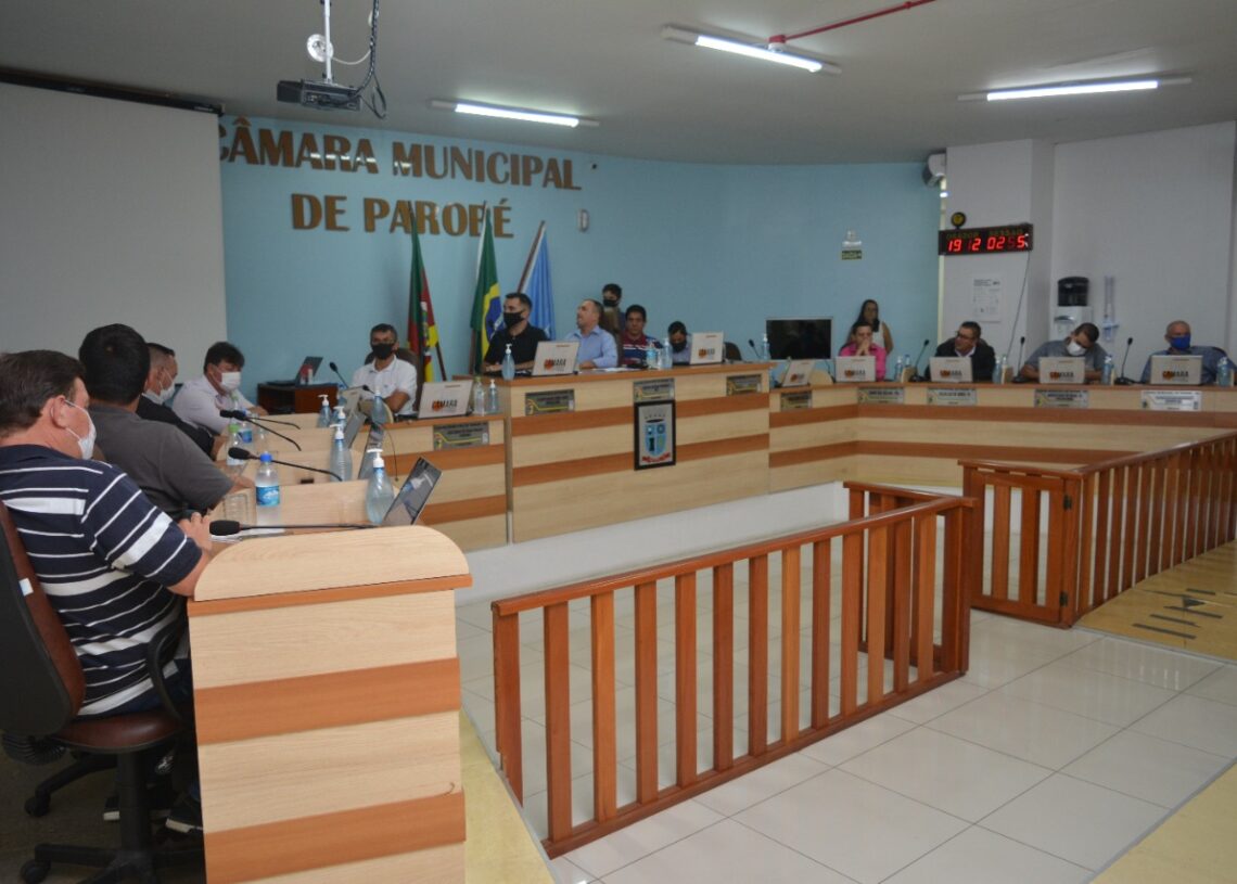 Plenário da Câmara de Vereadores. Foto: Matheus de Oliveira