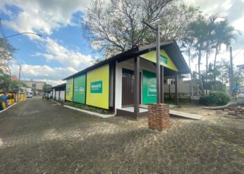 Atendimentos estarão centralizados na Casa 
Saúde instalada 
dentro do Parque Almiro Grings 
Foto: Lillian Moraes