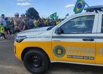 Registro das manifestações no feriado de finados Foto: CRBM/Divulgação