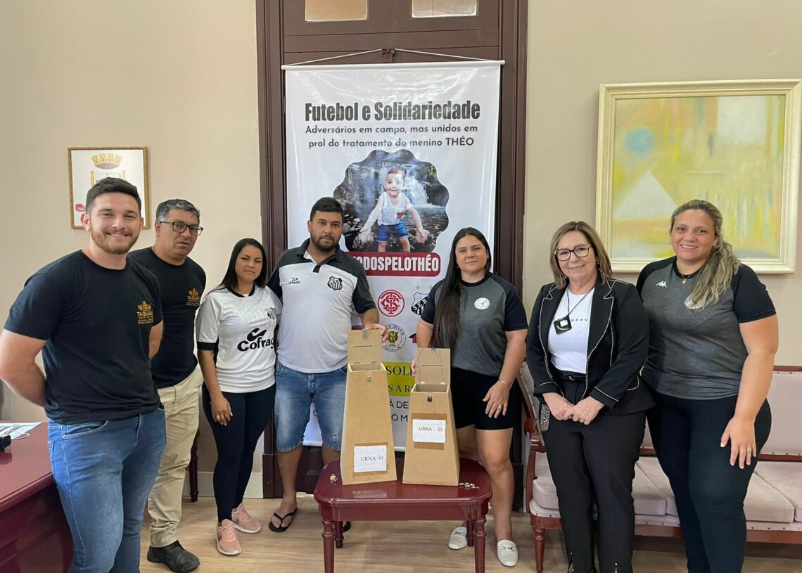Na fase de quartas de final, campanha de ingressos solidários arrecadou R$ 3.150,00

Foto: Cris Vargas/Prefeitura de Taquara