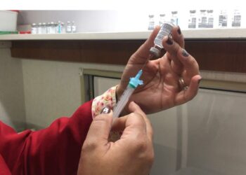 Orientação é que a população mantenha em dia as doses de vacina contra a covid
Foto: Lilian Moraes