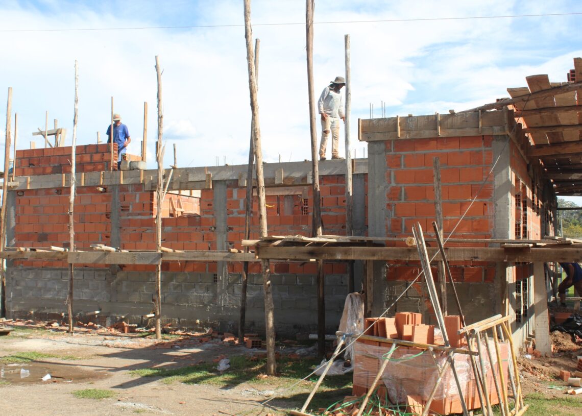 Construção de sede no Campo do Fluminense
FOTO: PMI/Divulgação
