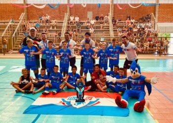 Sub-11 da Rolante Sports/Cravo & Canela, campeão regional em 2022 Foto: Divulgação