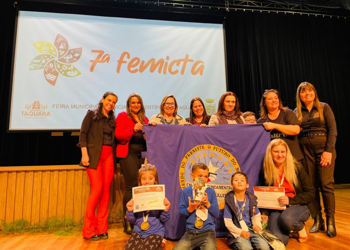 Premiados da Educação Infantil e do 1º ao 3º ano do Ensino Fundamental foram anunciados nesta quarta-feira (30)

Foto: Cris Vargas/Prefeitura de Taquara