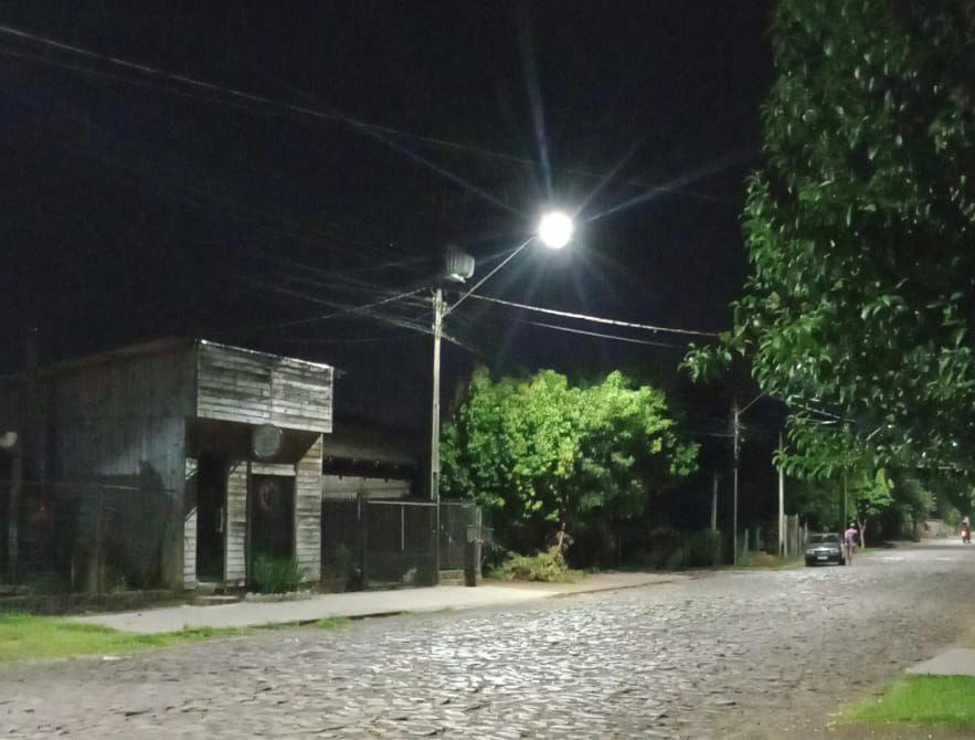 Serviço de iluminação pública é realizado pela Secretaria de Obras e Serviços
Foto: Divulgação/Prefeitura de Taquara