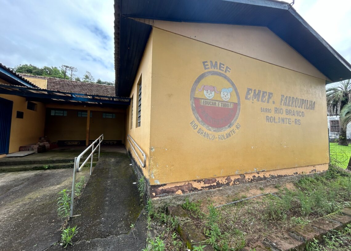 Escola Farroupilha vai ser reativada Foto: Lilian Moraes