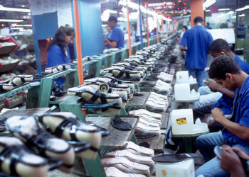 Belo Horizonte, MG, Brasil
Fabrica de calcados Spatifilus./ Spatifilus Shoes Factory.
Foto Daniel Augusto Jr/Argosfoto