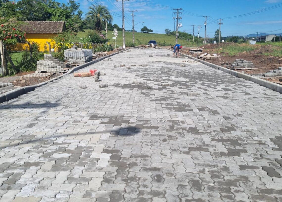 Obras iniciaram em dezembro, e devem ser concluídas até março
Foto: Divulgação/Prefeitura de Taquara