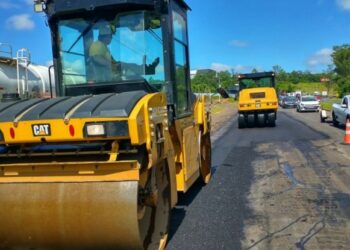 Motoristas devem estar atentos aos pontos em obras nas rodovias
Foto: Raphael Nunes/EGR